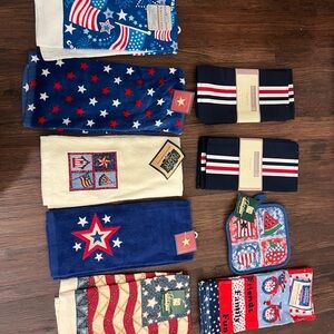 Patriotic Themed Kitchen Towel Set